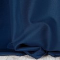 Zasłona z jednobarwnej, gładkiej tkaniny ADORE 140x250 cm kolor ciemnoniebieski