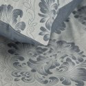 Komplet pościeli bawełnianej PALERMO 220x200 cm kolor jasnoszary
