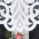 Panel żakardowy gotowy ARALIA 120x160 cm kolor biały