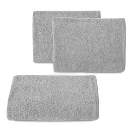 Ręcznik frotte GŁADKI1 30x50 cm kolor srebrny