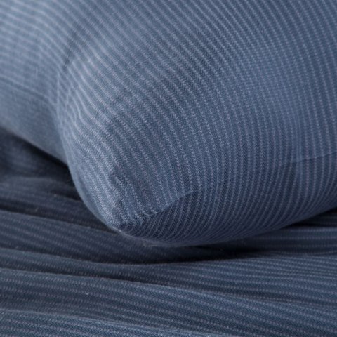 Komplet pościeli bawełnianej PALERMO 220x200 cm kolor ciemnoniebieski