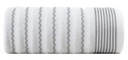Ręcznik bawełniany LEO 70x140 cm kolor biały