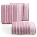 Ręcznik bawełniany LEO 70x140 cm kolor liliowy