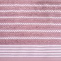 Ręcznik bawełniany LEO 70x140 cm kolor liliowy