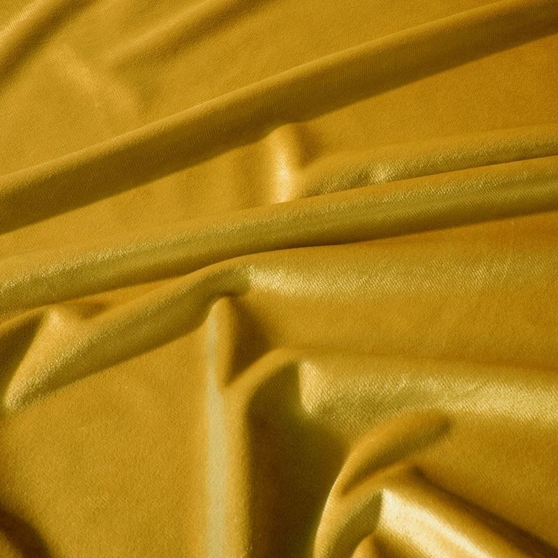 Zasłona gotowa na taśmie MELANIE 140x270 cm kolor musztardowy