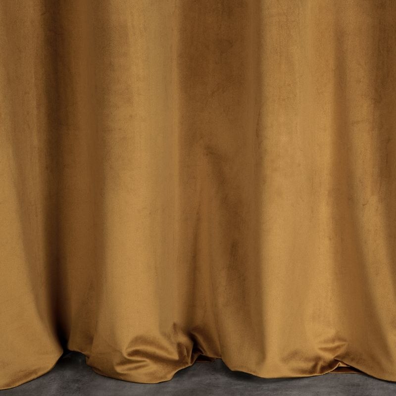 Zasłona gotowa na taśmie MELANIE 140x270 cm kolor złoty