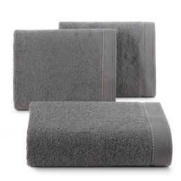 Ręcznik bawełniany DAISY 50x90 cm kolor stalowy