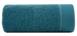 Ręcznik bawełniany DAISY 30x50 cm kolor turkusowy
