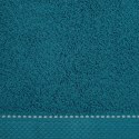 Ręcznik bawełniany DAISY 50x90 cm kolor turkusowy