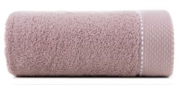 Ręcznik bawełniany DAISY 70x140 cm kolor pudrowy