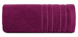 Ręcznik frotte GLORY 30x50 cm kolor amarantowy