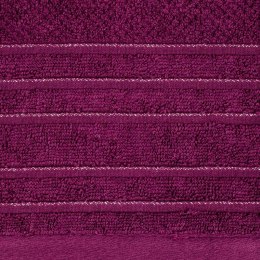 Ręcznik frotte GLORY 30x50 cm kolor amarantowy