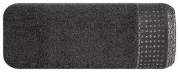 Ręcznik frotte LUNA 50x90 cm kolor czarny