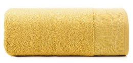 Ręcznik bawełniany METALIC 70x140 cm kolor musztardowy