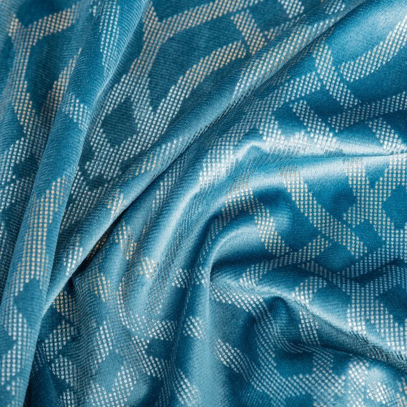 Zasłona gotowa ARETA 140x250 cm kolor niebieski