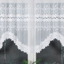 Firanka gotowa żakardowa BASTIA 120x300 cm kolor biały