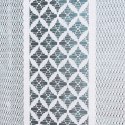 Panel żakardowy gotowy BERBERA 120x160 cm kolor biały