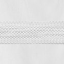 Komplet pościeli bawełnianej LANA 160x200 cm kolor biały