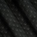 Zasłona gotowa JULIA 140x250 cm kolor czarny