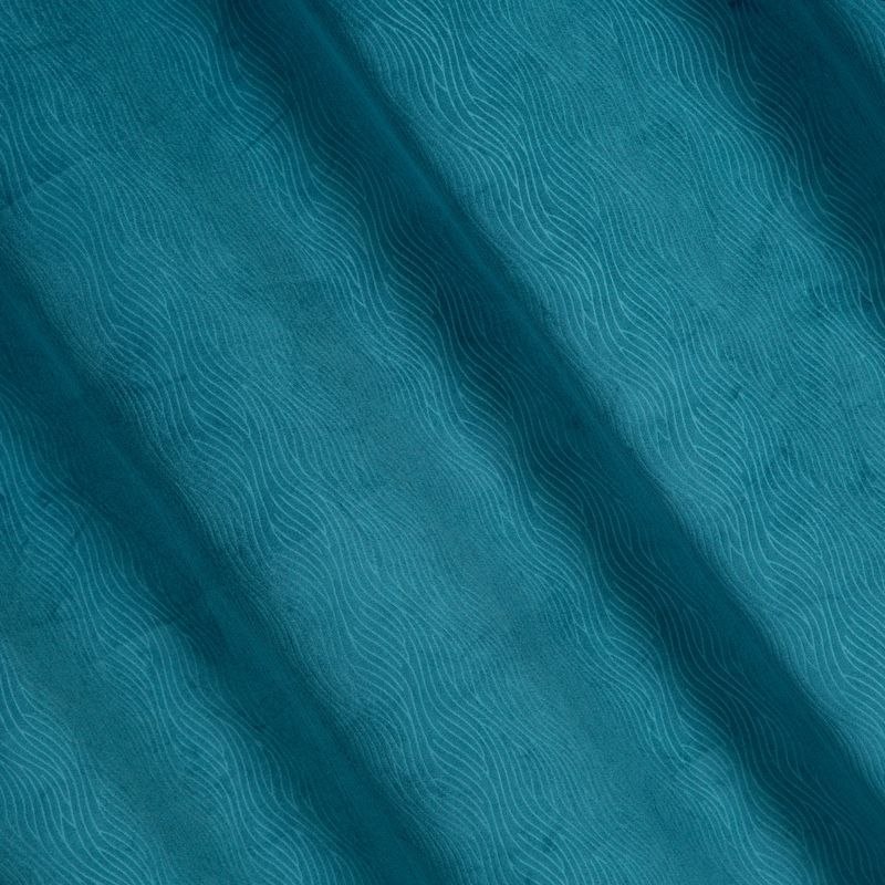 Zasłona gotowa LILI 140x250 cm kolor niebieski