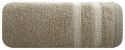 Ręcznik frotte RIKI 30x50 cm kolor brązowy