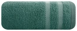 Ręcznik frotte RIKI 30x50 cm kolor butelkowy zielony