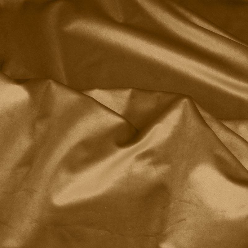 Zasłona gotowa na taśmie SIBEL 140x270 cm kolor złoty
