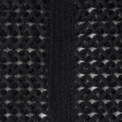 Koc akrylowy AKRYL 130x170 cm kolor czarny