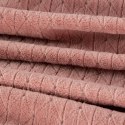 Ciepły i puchaty koc CINDY 170x210 cm kolor różowy