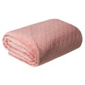 Ciepły i puchaty koc CINDY 70x160 cm kolor różowy