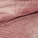 Miękki i miły w dotyku koc GINKO 150x200 cm kolor różowy