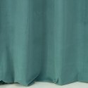Zasłona gotowa MILO 140x250 cm kolor turkusowy