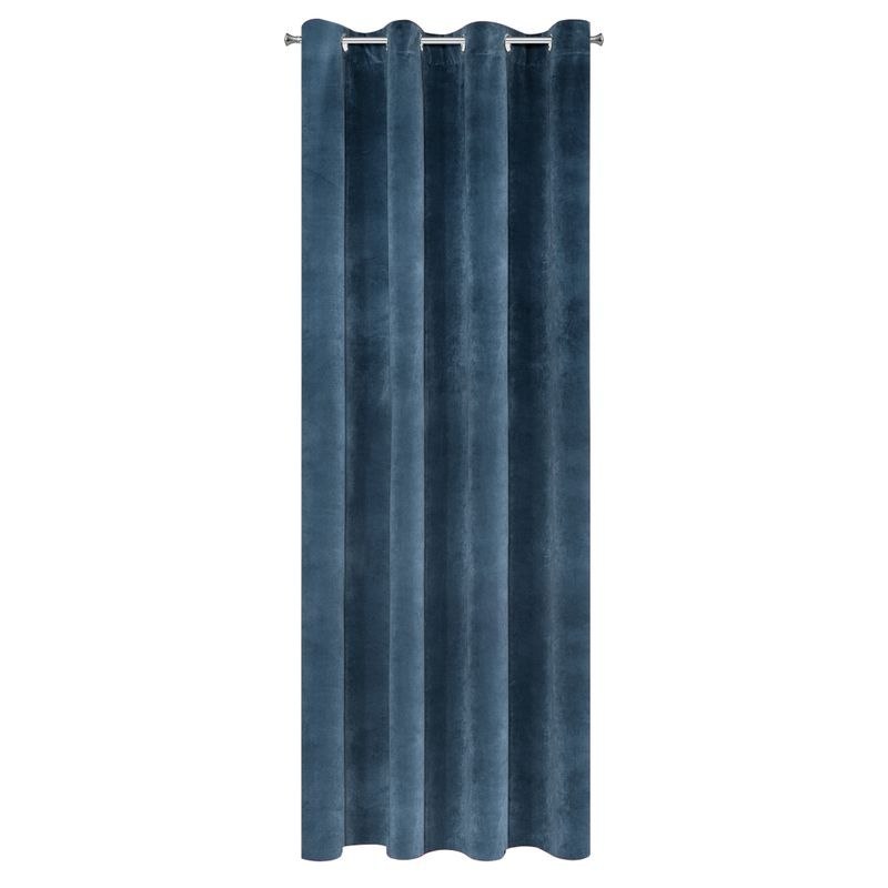 Zasłona gotowa VILLA 140x250 cm kolor granatowy