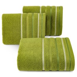 Ręcznik bawełniany LIVIA 30x50 cm kolor oliwkowy