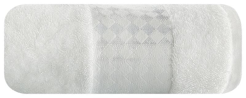 Ręcznik bambusowy BAMBO 70x140 cm kolor biały