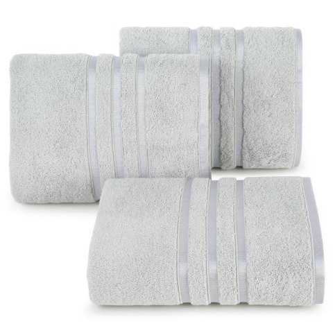 Ręcznik bawełniany MADI 70x140 cm kolor srebrny
