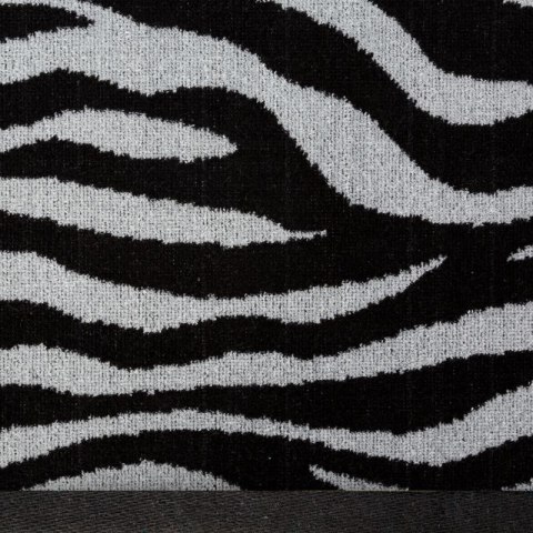 Ręcznik bawełniany ZEBRA 50x90 cm kolor czarny