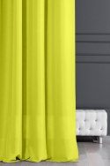 Zasłona z jednobarwnej, gładkiej tkaniny ADORE 140x250 cm kolor jasnozielony