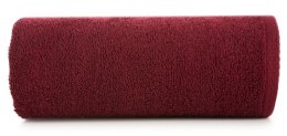 Ręcznik frotte GŁADKI1 50x100 cm kolor bordowy