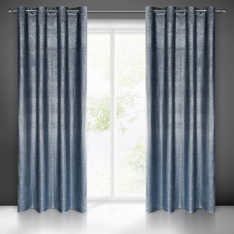 Zasłona gotowa AMBI 140x250 cm kolor granatowy Zasłona gotowa AMBI 140x250 cm kolor granatowy