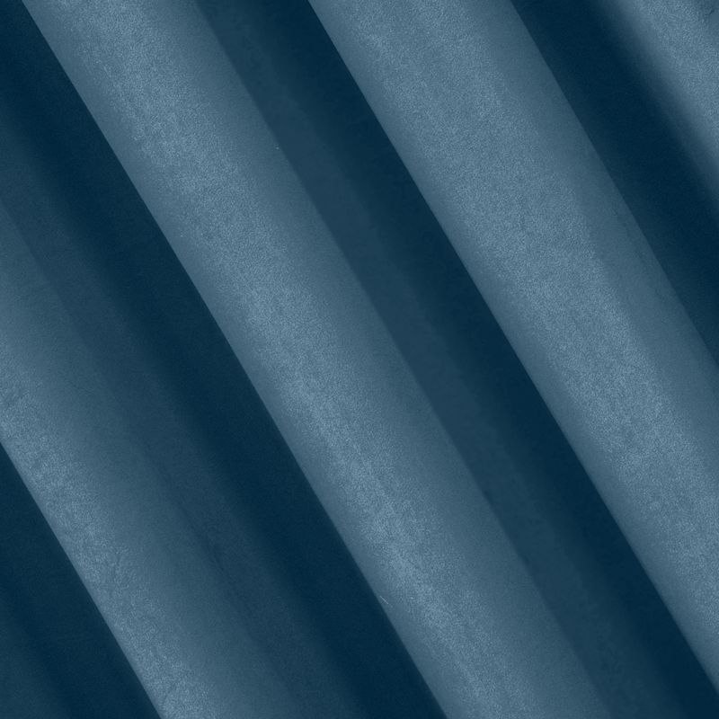 Zasłona gotowa na taśmie SIBEL 140x270 cm kolor niebieski