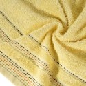 Ręcznik frotte POLA 70x140 cm kolor żółty