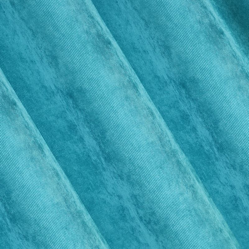 Zasłona gotowa JULIE 140x250 cm kolor turkusowy