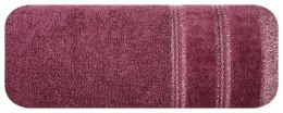 Ręcznik frotte GLORY 70x140 cm kolor bordowy