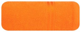 Ręcznik z żakardową bordiurą LORI 50x90 cm kolor pomarańczowy