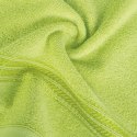 Ręcznik z żakardową bordiurą LORI 70x140 cm kolor zielony